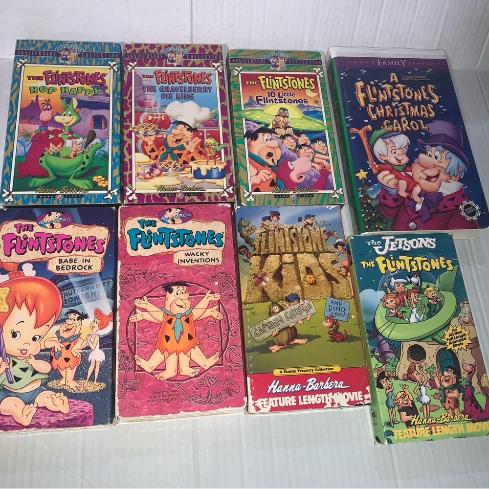 Vintage The Flintstones Vhs Collection